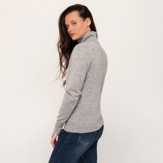 Manor Woman Kaschmir Rollkragen Langarm Pullover  