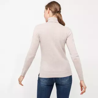 Manor Woman  Pull, col roulé, manches longues Taupe
