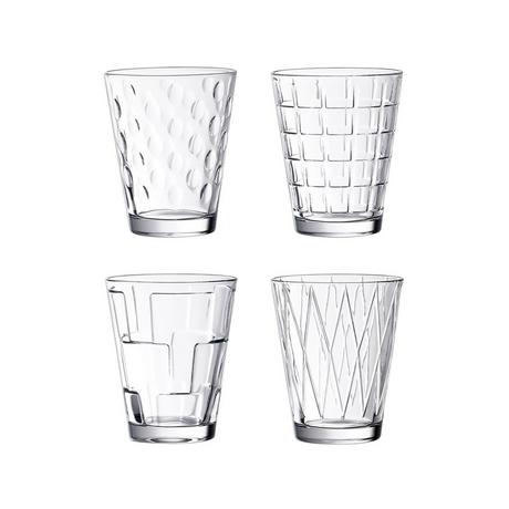 Villeroy&Boch Wasserglas, 4tlg Dressed Up 