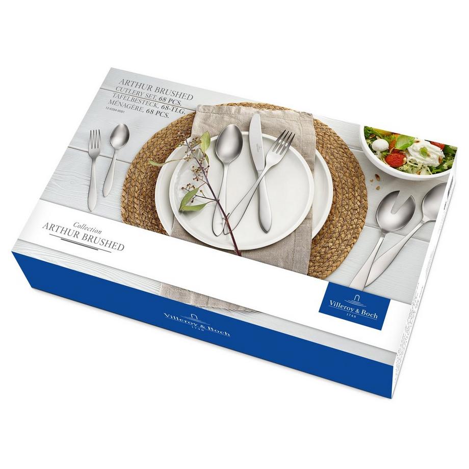 Villeroy&Boch Arthur, Tafelbesteck gebürstet  