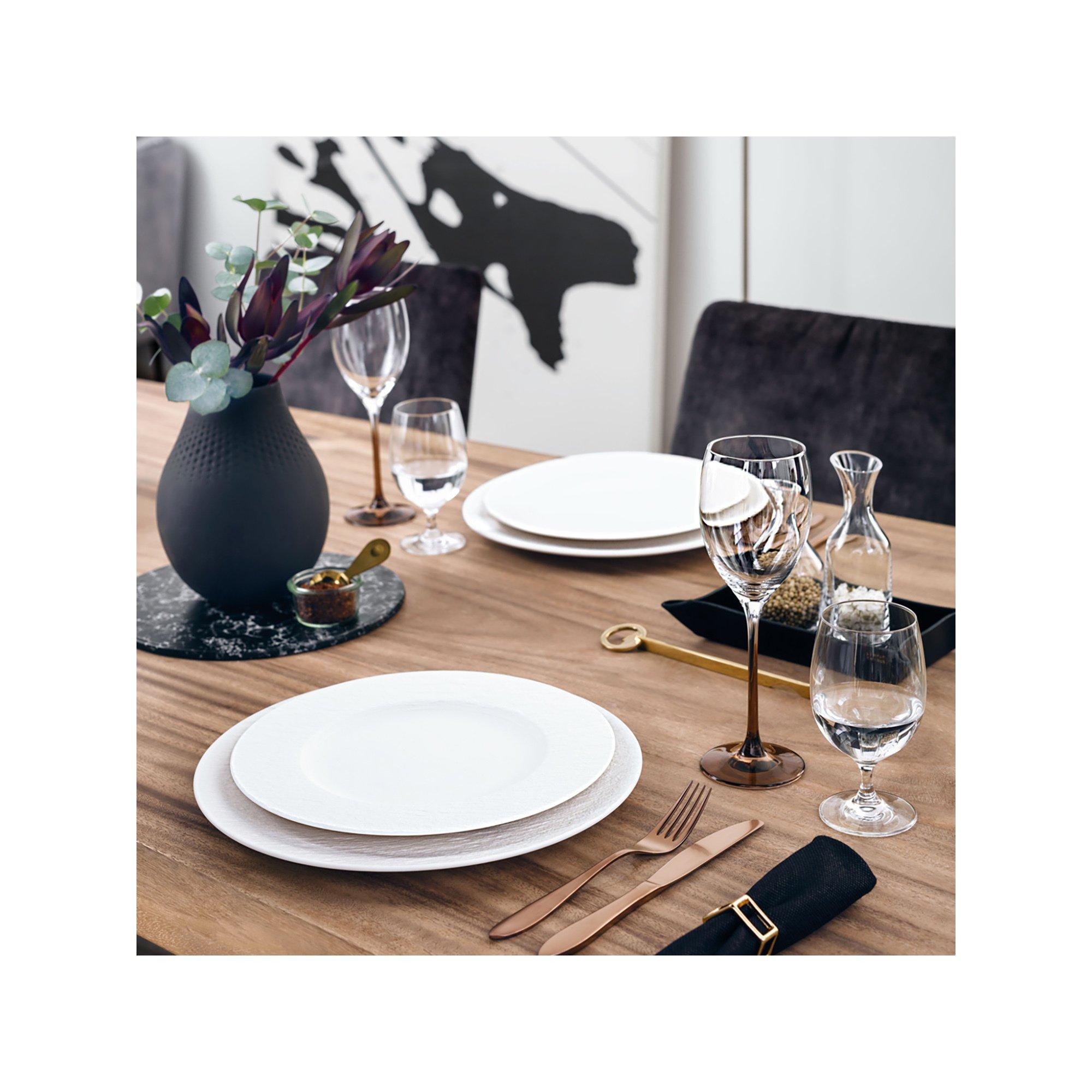 Villeroy & Boch Piatto Manufacture Rock blanc 