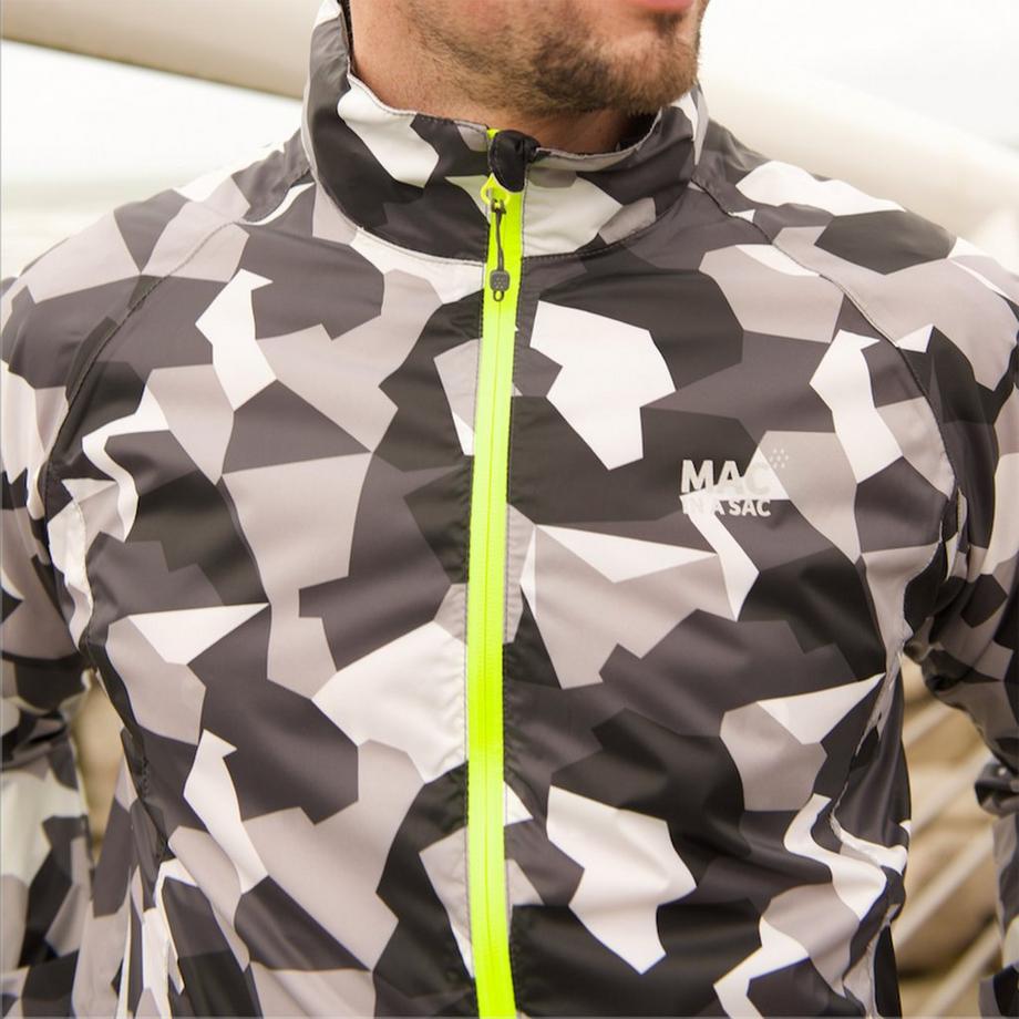 MAC IN A SAC MIASCAMO Veste imperméable avec capuche 