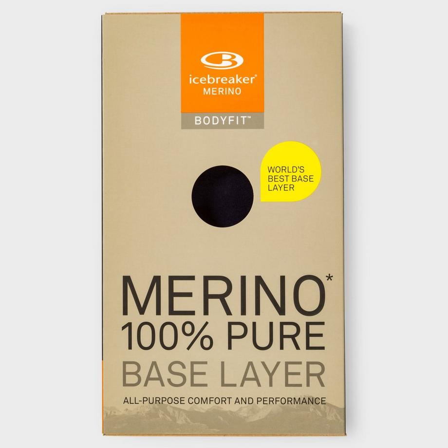 Icebreaker Men Merino 200 Oasis LS Crewe Maglia termica, maniche lunghe 