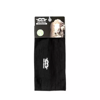 PAC Merino Total Black Stirnband Black