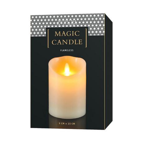 STT Candele in cera naturale con LED Magic Candle 