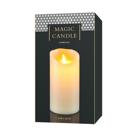 STT Bougie LED en cire véritable Magic Candle 