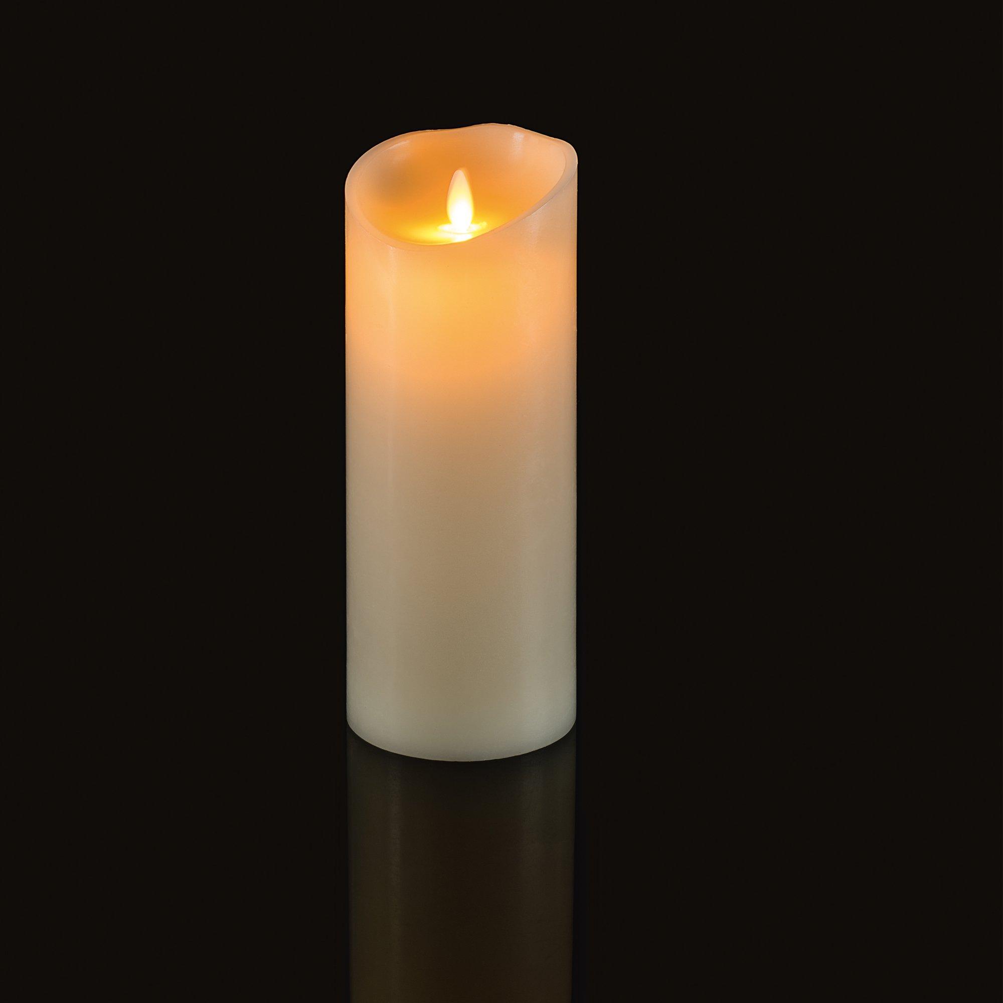 STT Bougie LED en cire véritable Magic Candle 