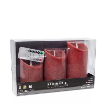 Candele a LED, set da 3