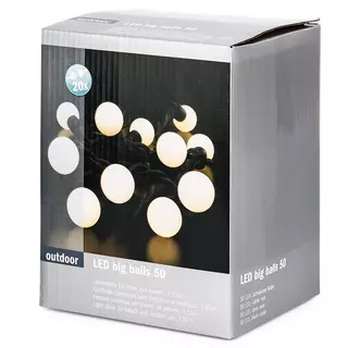 STT Guirlandes lumineuses LED, in- & outdoor  Blanc