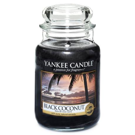 YANKEE CANDLE Bougie parfumée Black Coconut 