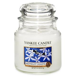 YANKEE CANDLE Bougie parfumée Midnight Jasmine, Jar Candles 