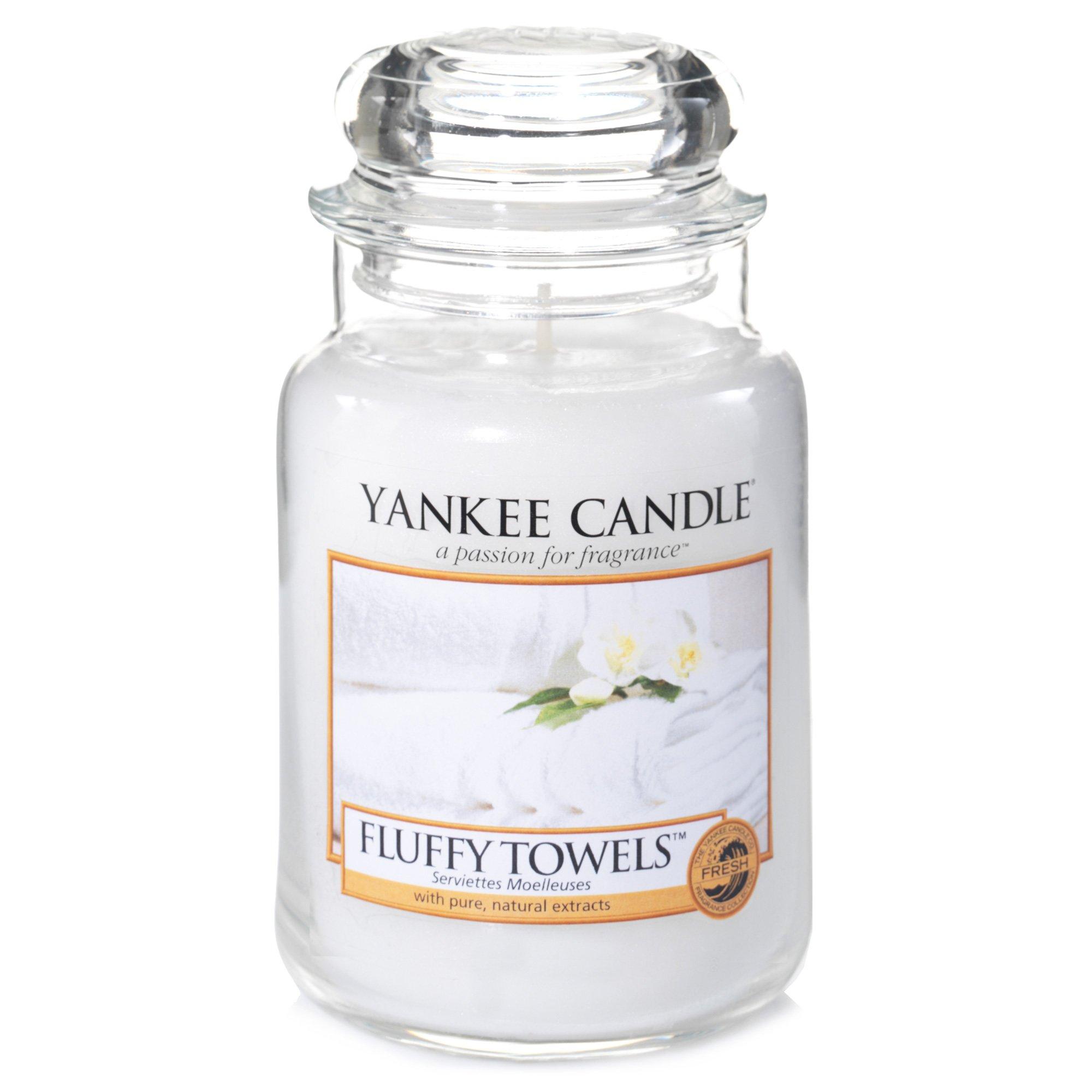 Yankee Candle Fluffy Towels Duftkerze im Glas klein