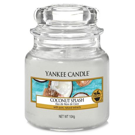 YANKEE CANDLE Bougie parfumée Coconut Splash, Jar Candles 