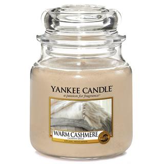 YANKEE CANDLE Bougie parfumée Warm Cashmere, Jar Candles 