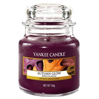 YANKEE CANDLE Candela profumata Autumn Glow, Jar Candles 