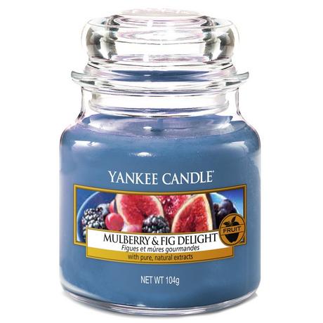 YANKEE CANDLE Bougie parfumée Mulberry & Fig Delight, Jar Ca 