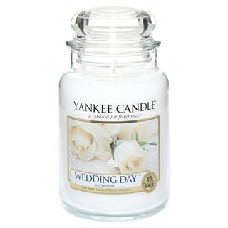 YANKEE CANDLE Bougie parfumée en verre Wedding Day 