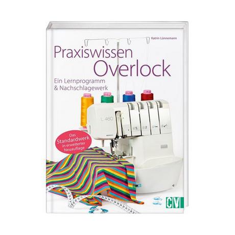 Christophorus Verlag Libro Praxiswissen Overlock, Tedesco 