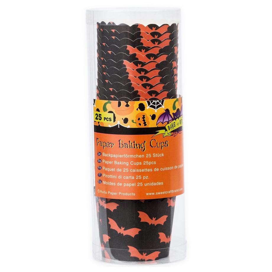 Manor  Muffin-Förmchen, Fledermaus, 25 Stück 