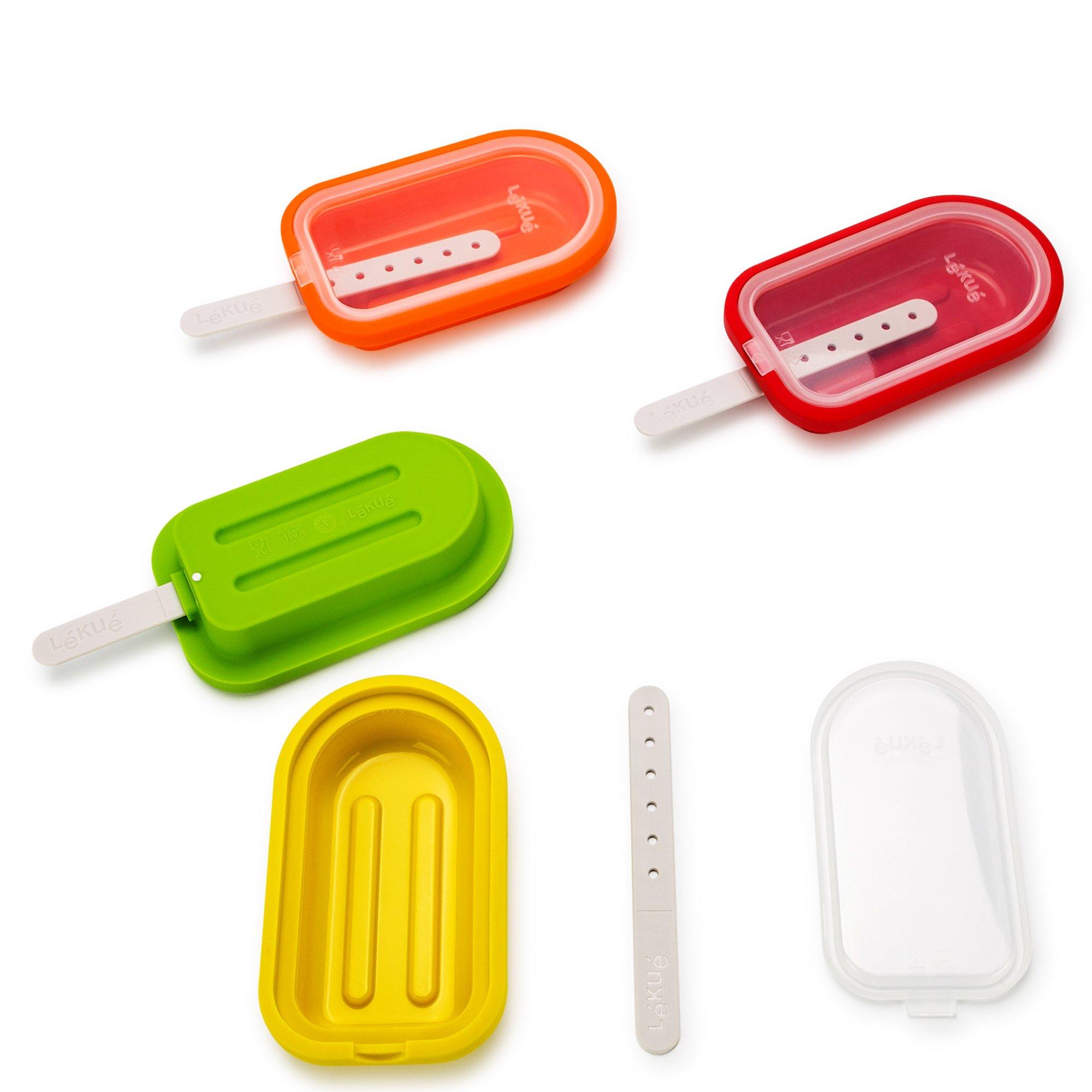 LeKUe Set formine ghiaccio Lolly 