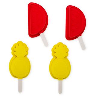 LeKUe Set moules à glace Ananas&Melon 