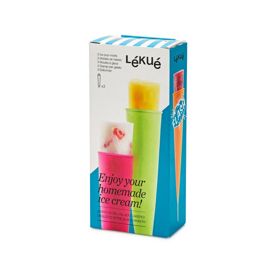 Lékué Set formine ghiaccio Calipo 
