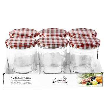 Set barattoli per marmellata