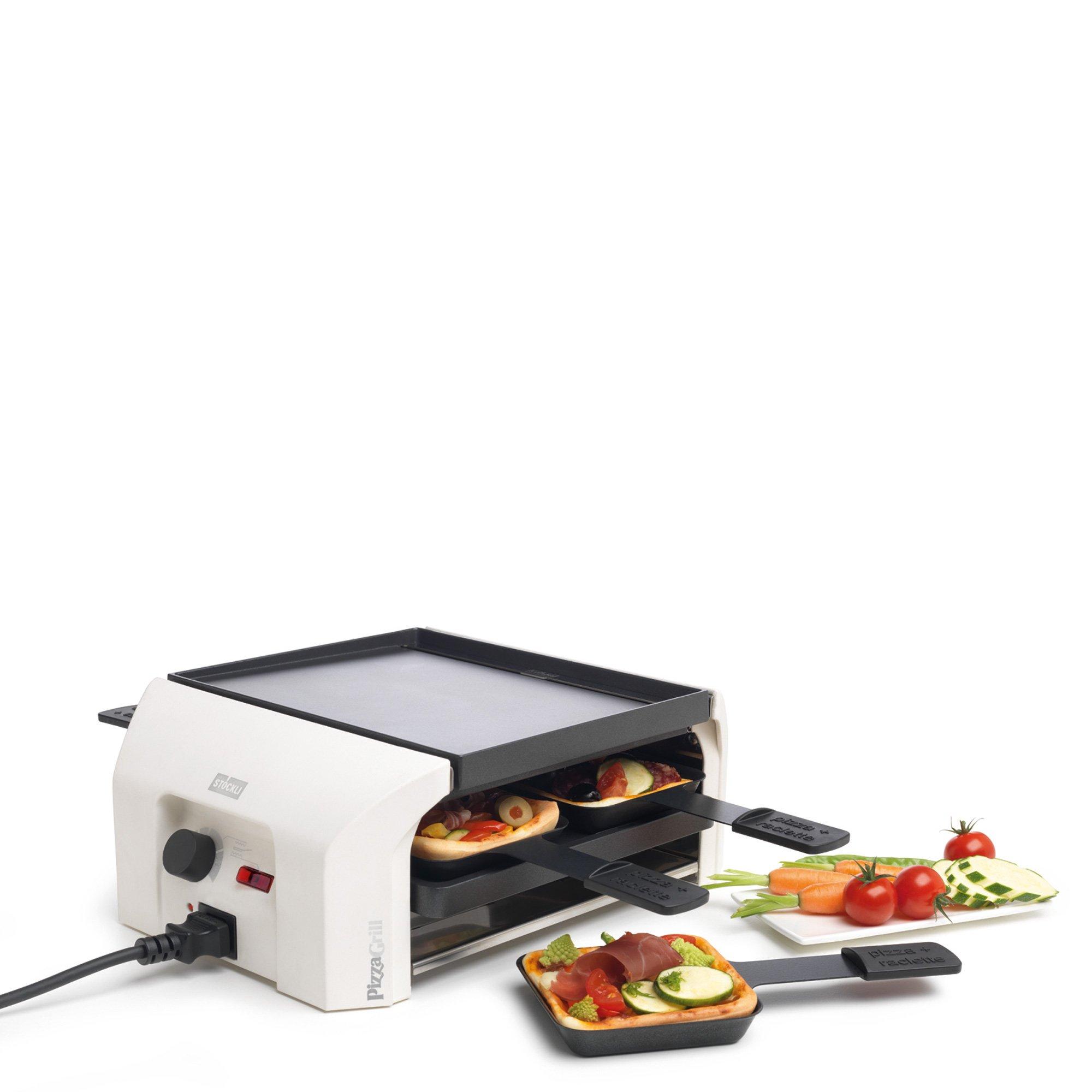 Stöckli Multifunktionnelles Tischkochgerät Pizzagrill FourFour Basisgerät 