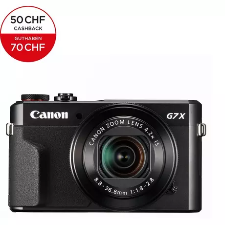 Canon G7X MK II Kompaktkamera Black