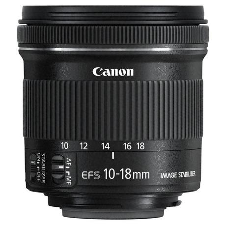 Canon EF-S 10-18mm F/4.5-5.6 IS STM Objectif EF 