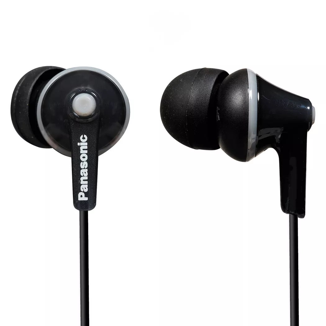Panasonic RP-HJE125E-K In-ear headphones Corded Black