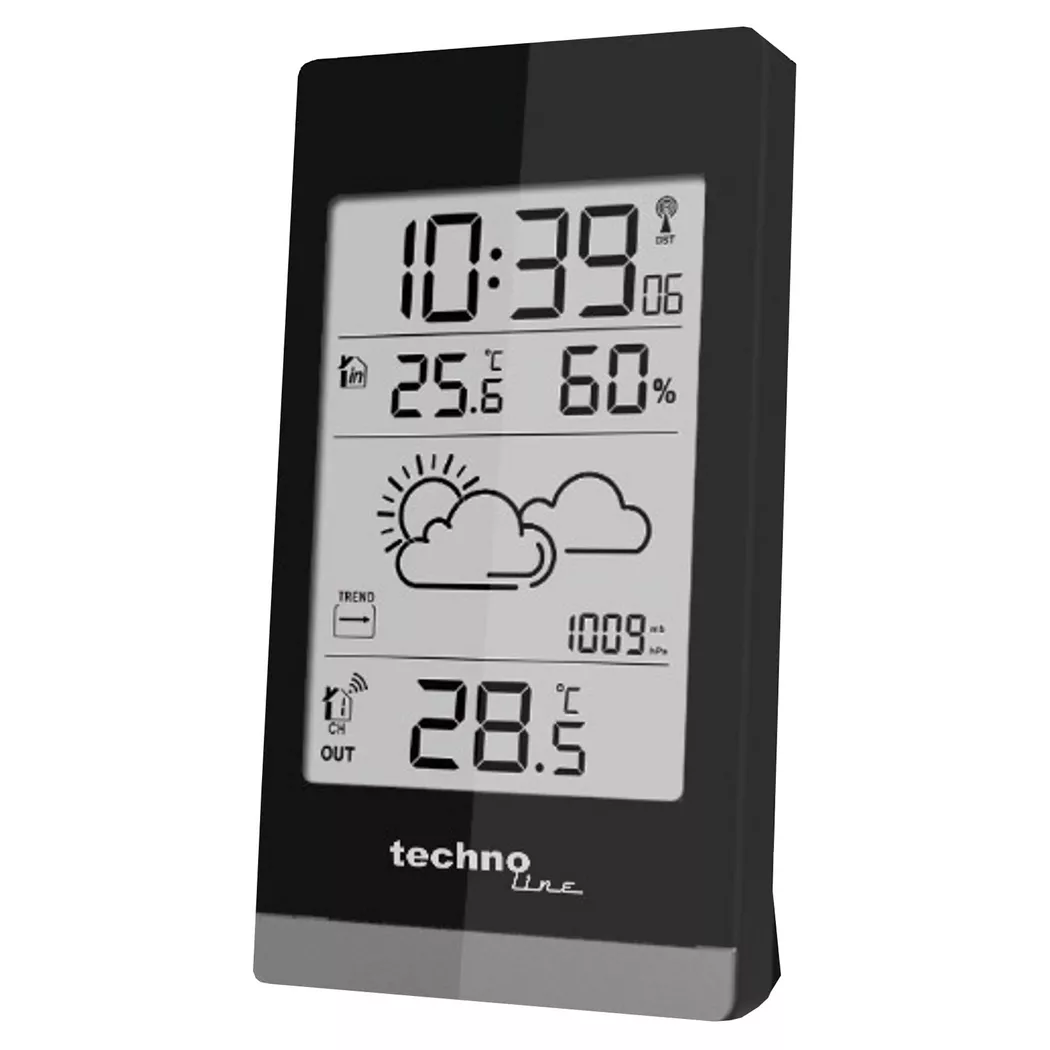 Technoline WS 9132 Wetterstation – schwarz
