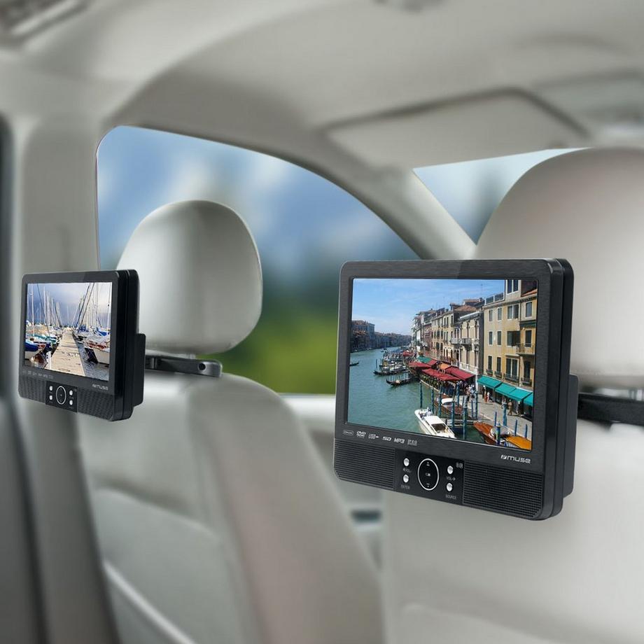 Muse M-995 CVB DUO Portabler DVD-Player 