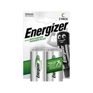 Energizer Power Plus (C) Aufladbare Batterien, 2 Stück 