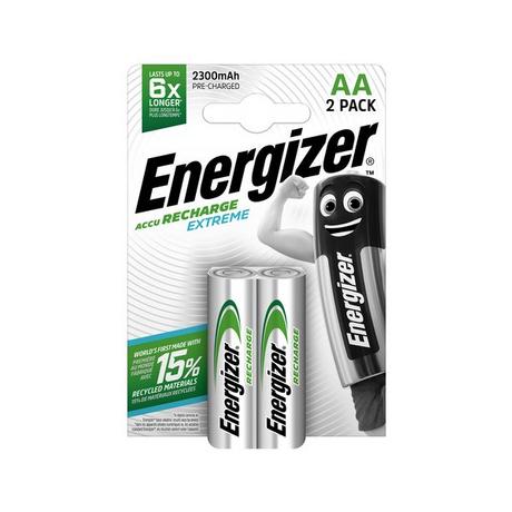 Energizer Extreme (AA) Aufladbare Batterien, 2 Stück 