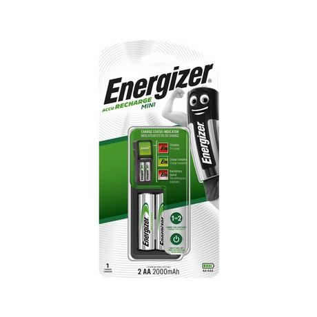Energizer Mini (2x AA) Chargeur pour piles rechargeables 
