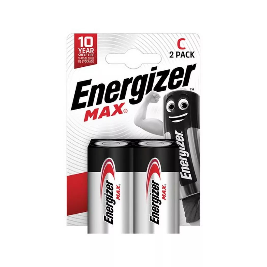 Energizer Max LR14 Pile LR14 (C) alcaline(s) 1.5 V 2 pc(s)