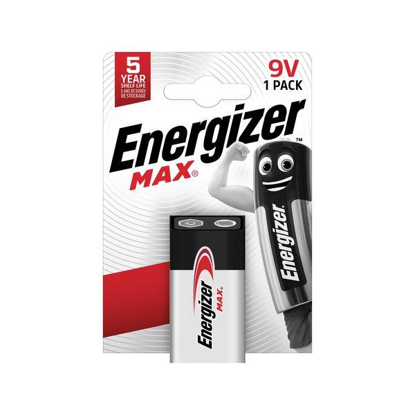Energizer Max (9V) Alkaline-Batterie 