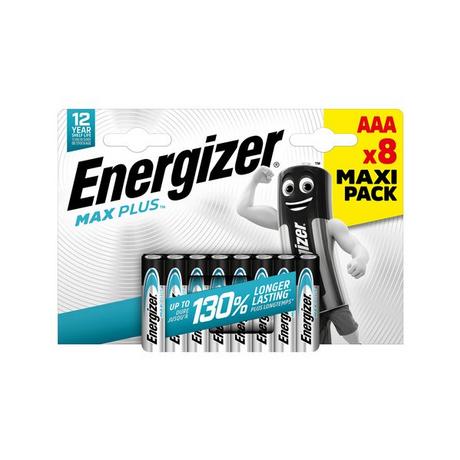 Energizer Max Plus (AAA) Alkaline-Batterien, 8 Stück 