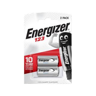 Energizer 123 Lithium-Batterien, 2 Stück 