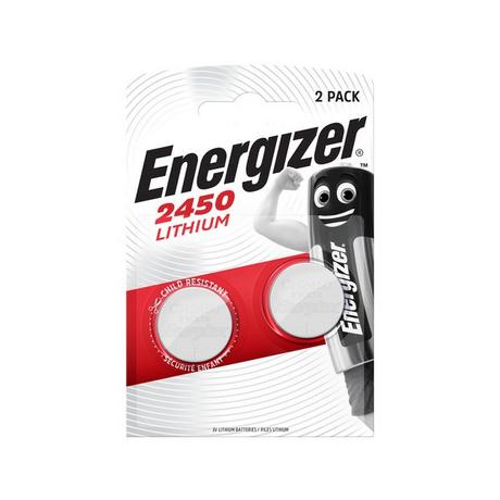 Energizer CR2450 Piles au lithium, 2 pièces 