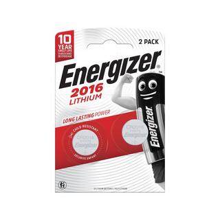 Energizer CR2016 Batterie al litio, 2 pezzi 