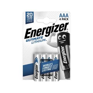 Energizer Ultimate (AAA) Lithium-Batterien, 4 Stück 