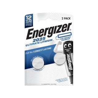Energizer Ultimate CR2025 Piles au lithium, 2 pièces 
