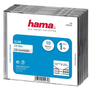 hama CD-Hüllen, 10 Stück Custodie per CD, 10 pezzi 
