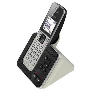 Panasonic KX-TGD320SLW Kabelloses Festnetztelefon 
