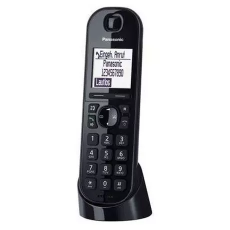 Panasonic KX-TGQ200SLB Téléphone fixe sans fil Black