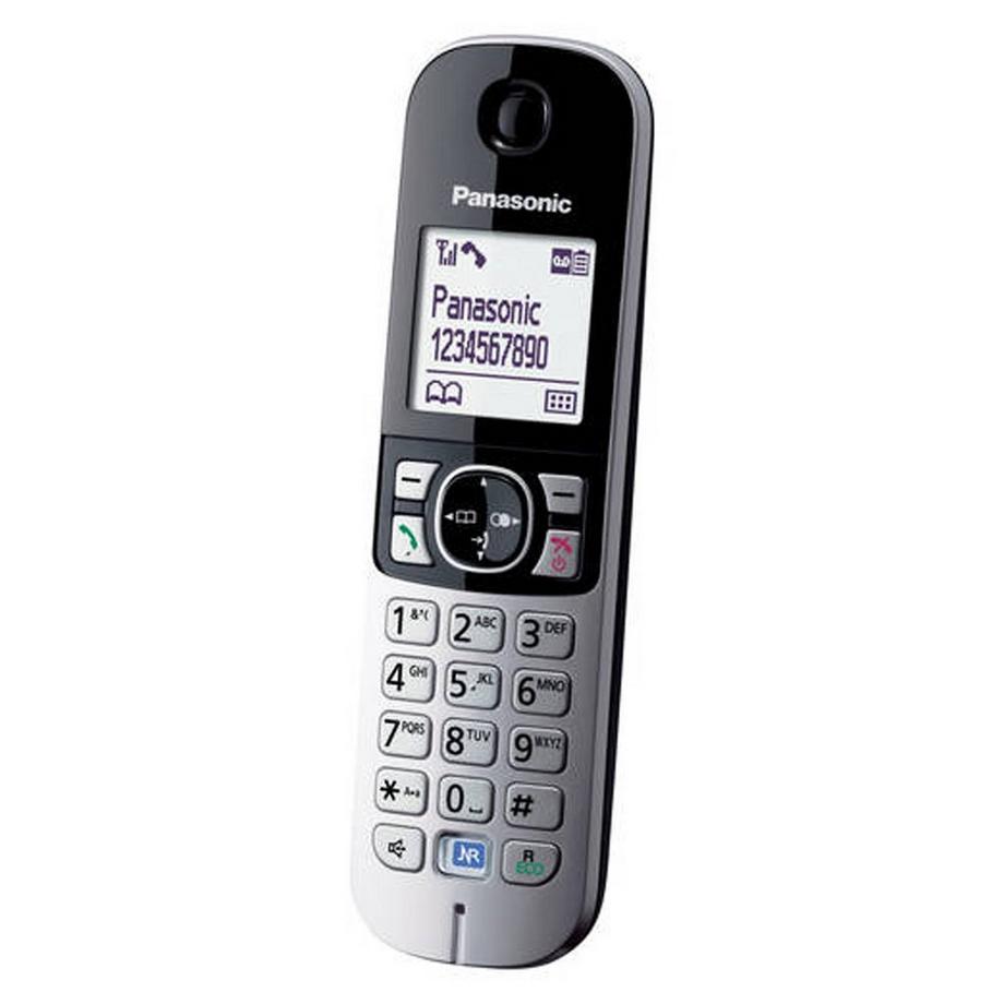 Panasonic KX-TG6821SLB Kabelloses Festnetztelefon 