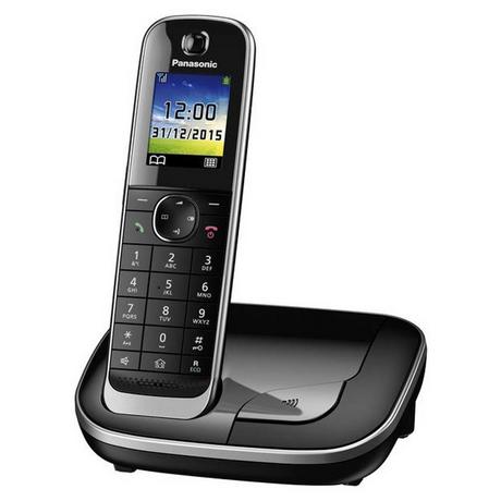 Panasonic KX-TGJ310SLB Kabelloses Festnetztelefon 