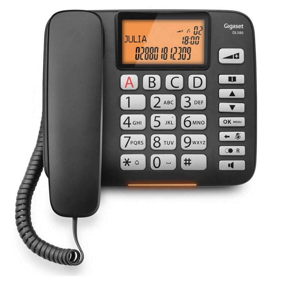 Gigaset DL580 Telefono fisso con cavo 